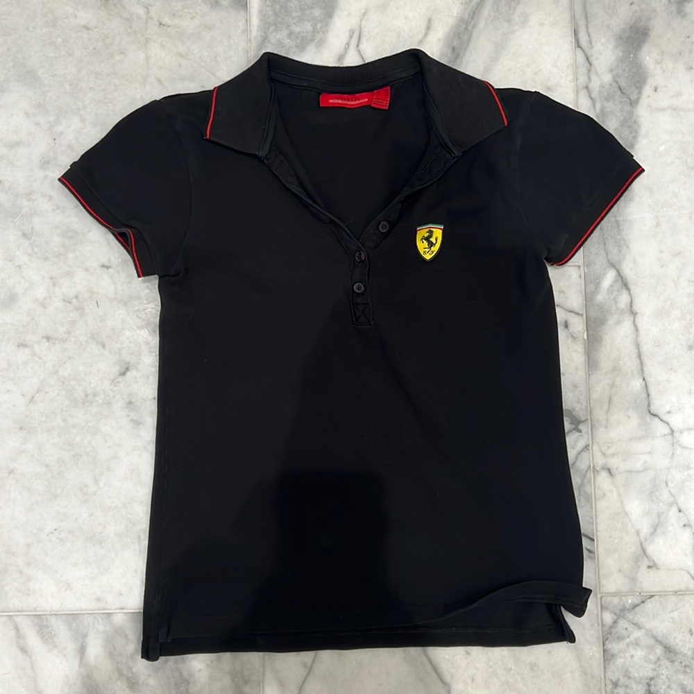 Woman’s Ferrari polo